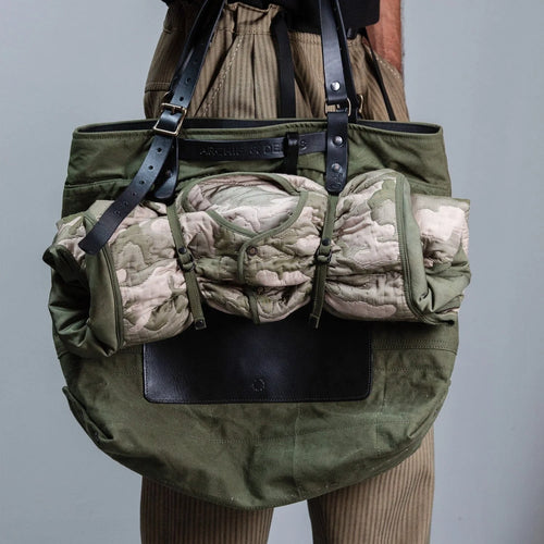 BENZIN TOTE GREEN - HAVIE MNFCT.