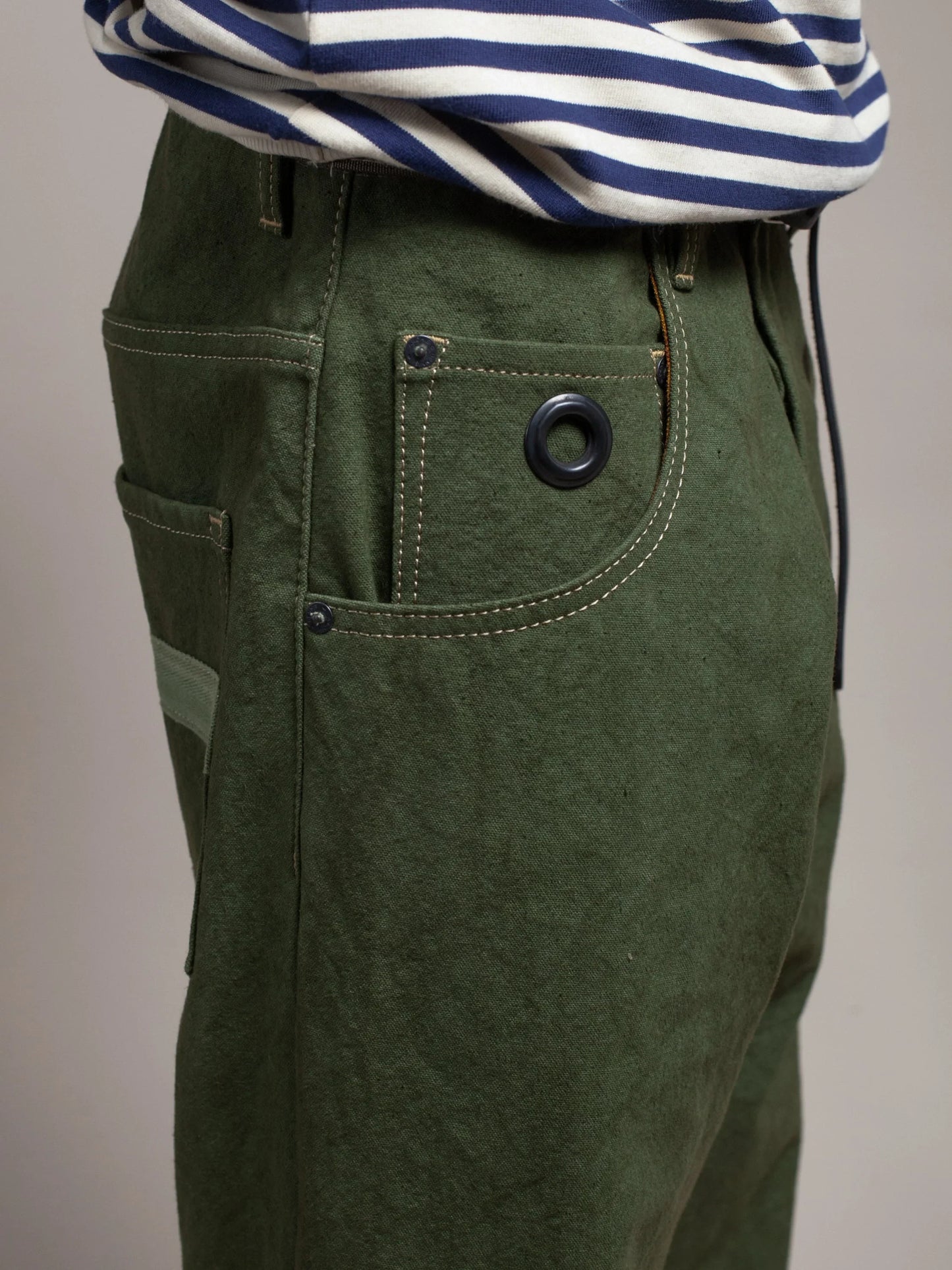 GREEN GARAGE PANTS - HAVIE MNFCT.