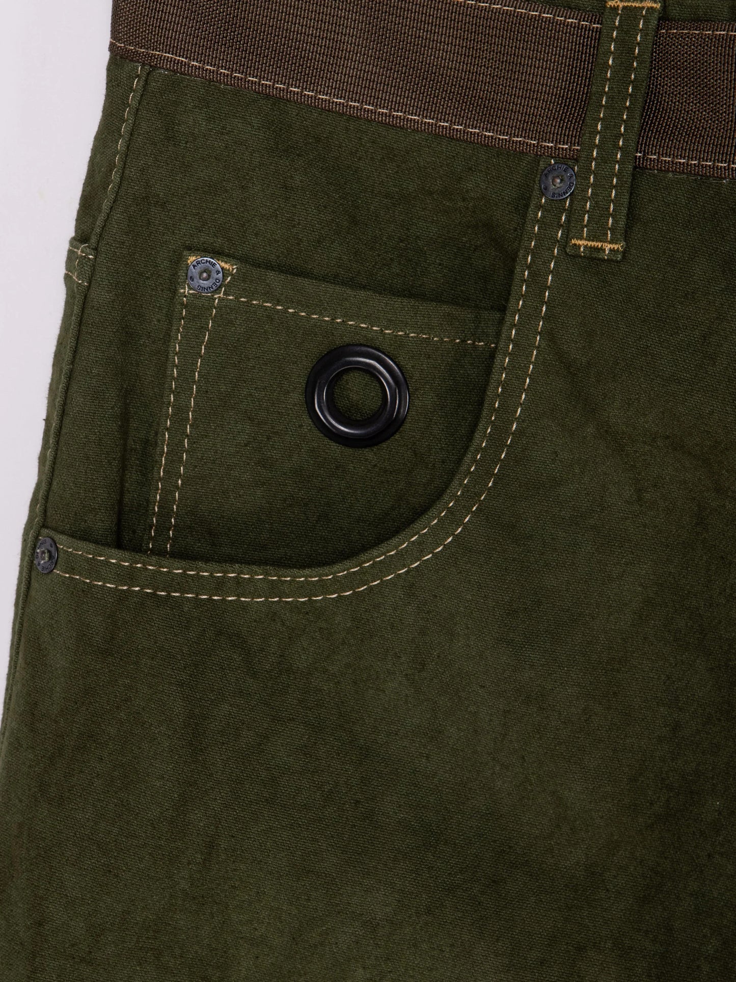 GREEN GARAGE PANTS - HAVIE MNFCT.