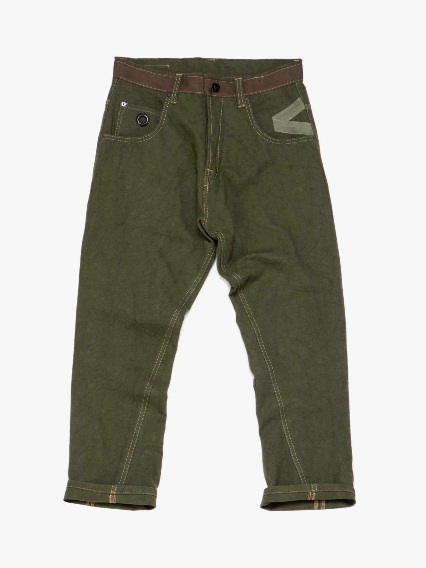 GREEN GARAGE PANTS - HAVIE MNFCT.