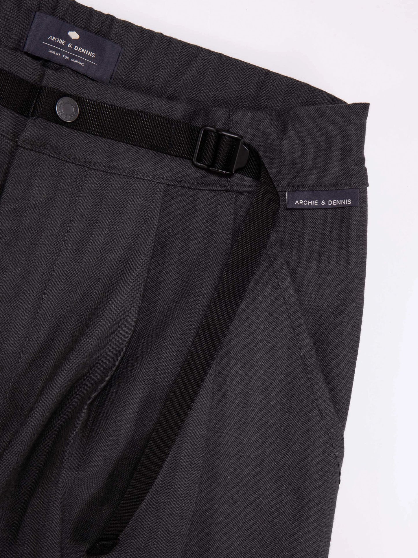 GREY HERRINGBONE PATTON PANTS 3.0 - HAVIE MNFCT.