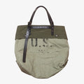 BENZIN TOTE WASHED GREEN - HAVIE MNFCT.