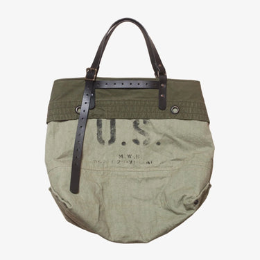 BENZIN TOTE WASHED GREEN - HAVIE MNFCT.