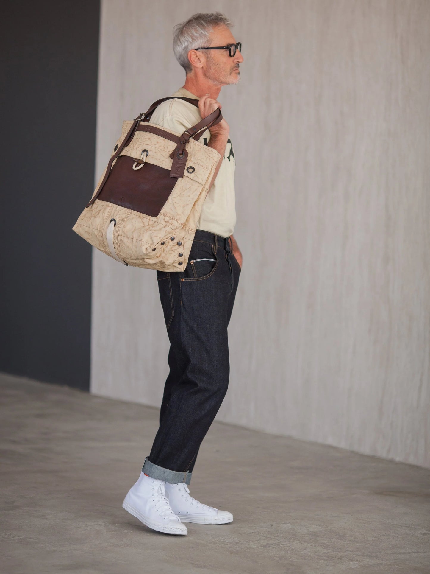 BENZIN TOTE BONE - HAVIE MNFCT.