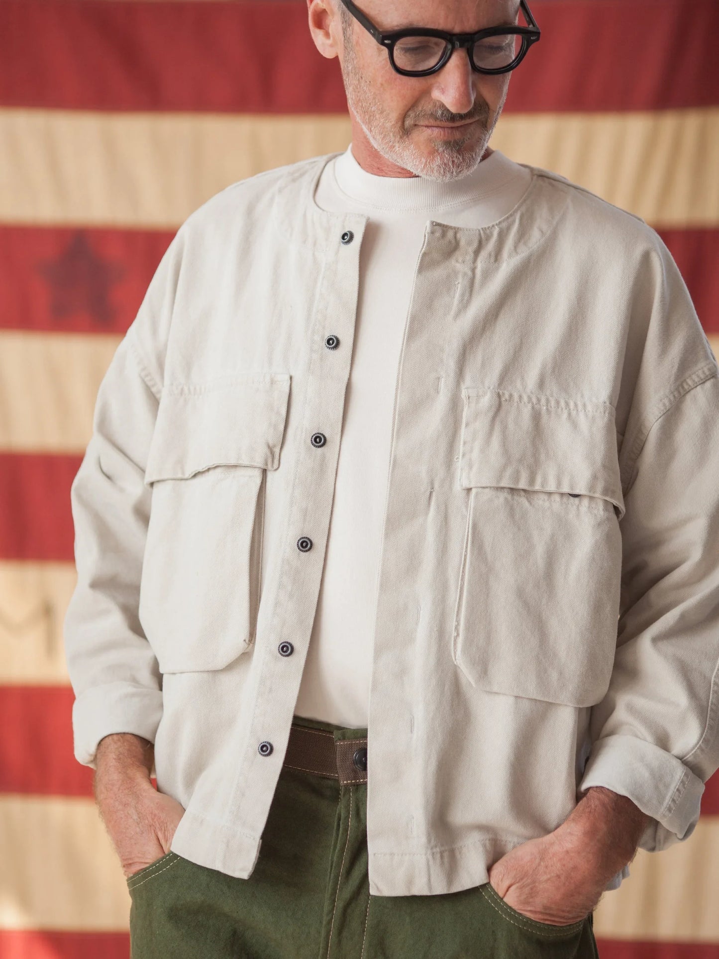 BONE OVERLAY JACKET - HAVIE MNFCT.