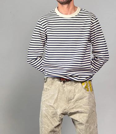 Blue Stripe Vagabond Shirt - HAVIE MNFCT.