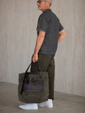 BENZIN TOTE DARK GREEN - HAVIE MNFCT.
