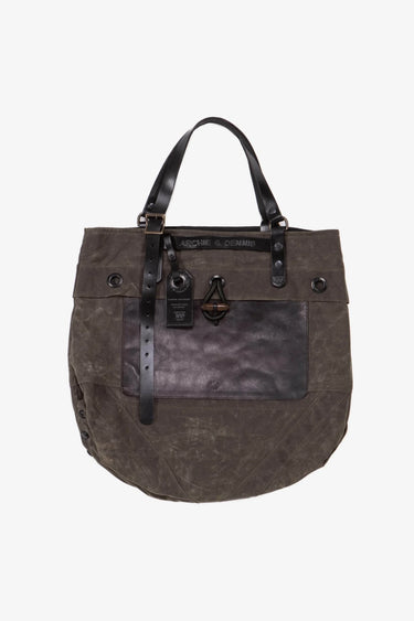 BENZIN TOTE DARK GREEN - HAVIE MNFCT.