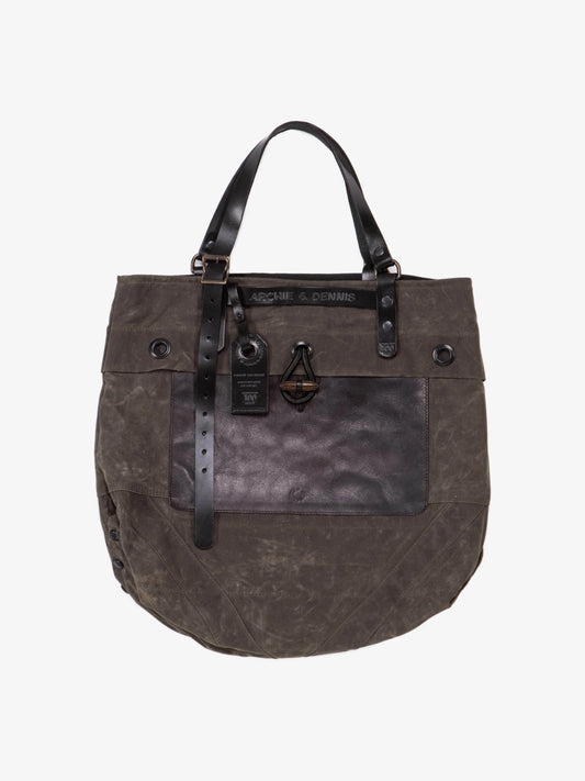 BENZIN TOTE DARK GREEN - HAVIE MNFCT.