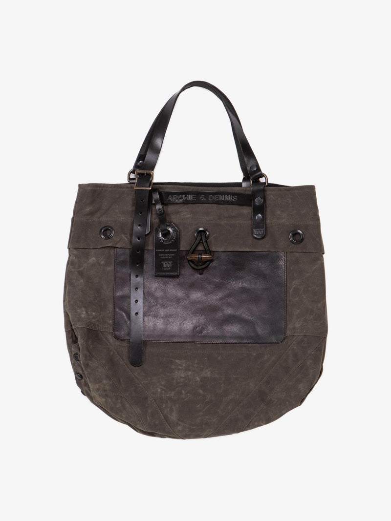 BENZIN TOTE DARK GREEN - HAVIE MNFCT.