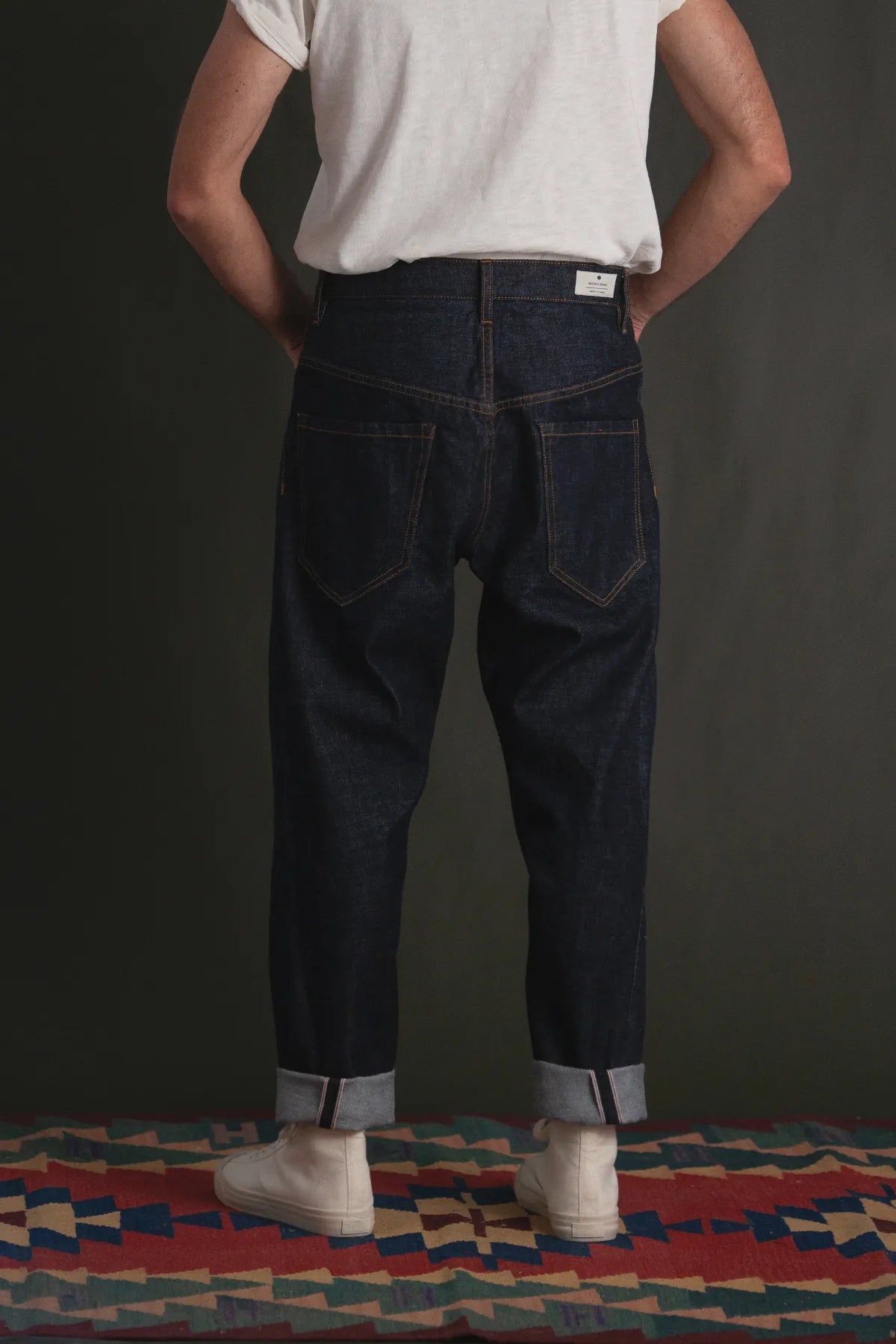 BLUE SELVEDGE DENIM PANTS