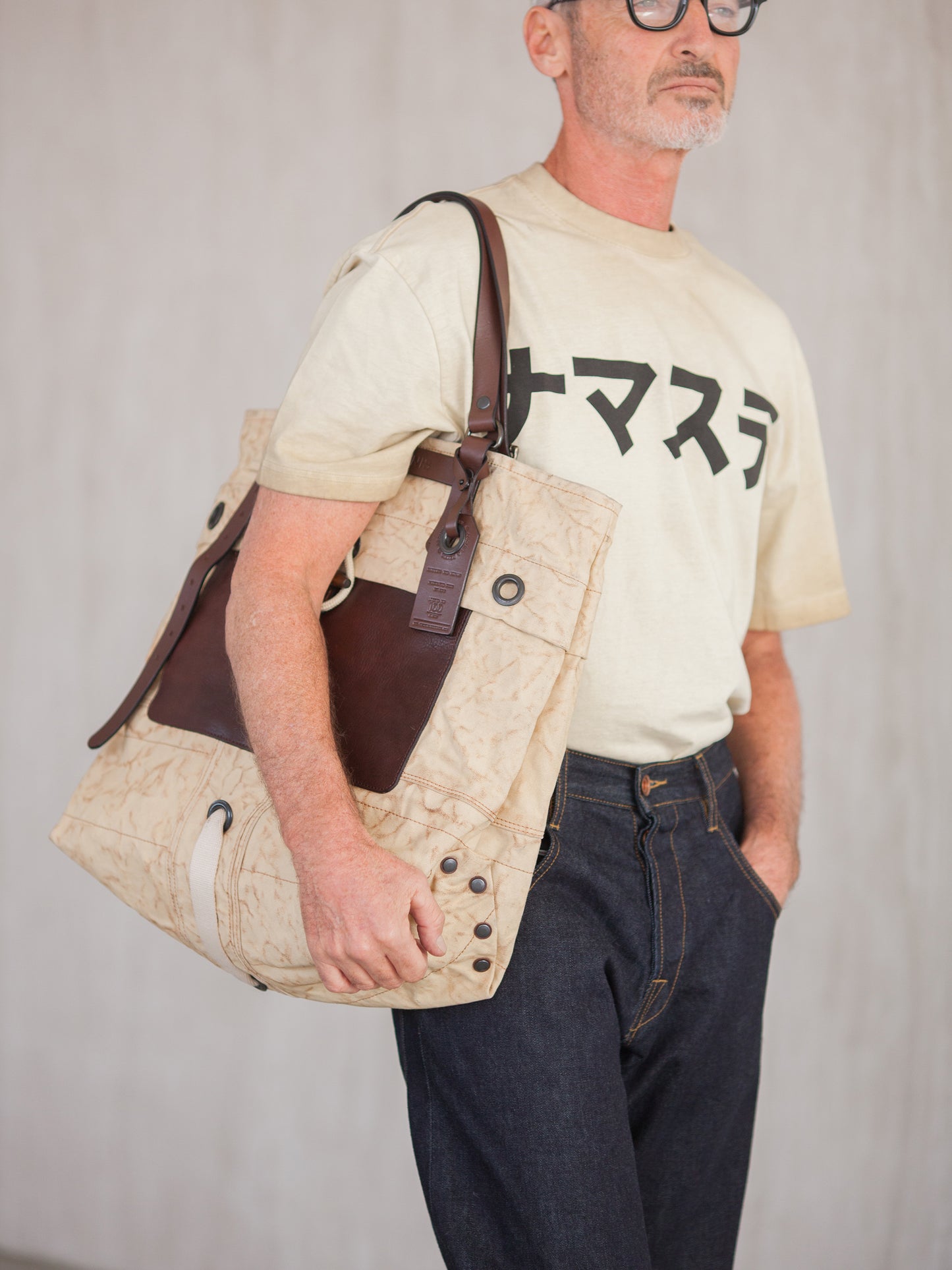 BENZIN TOTE BONE - HAVIE MNFCT.