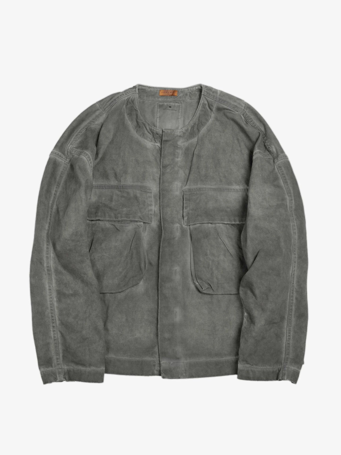 GRAY OVERLAY JACKET