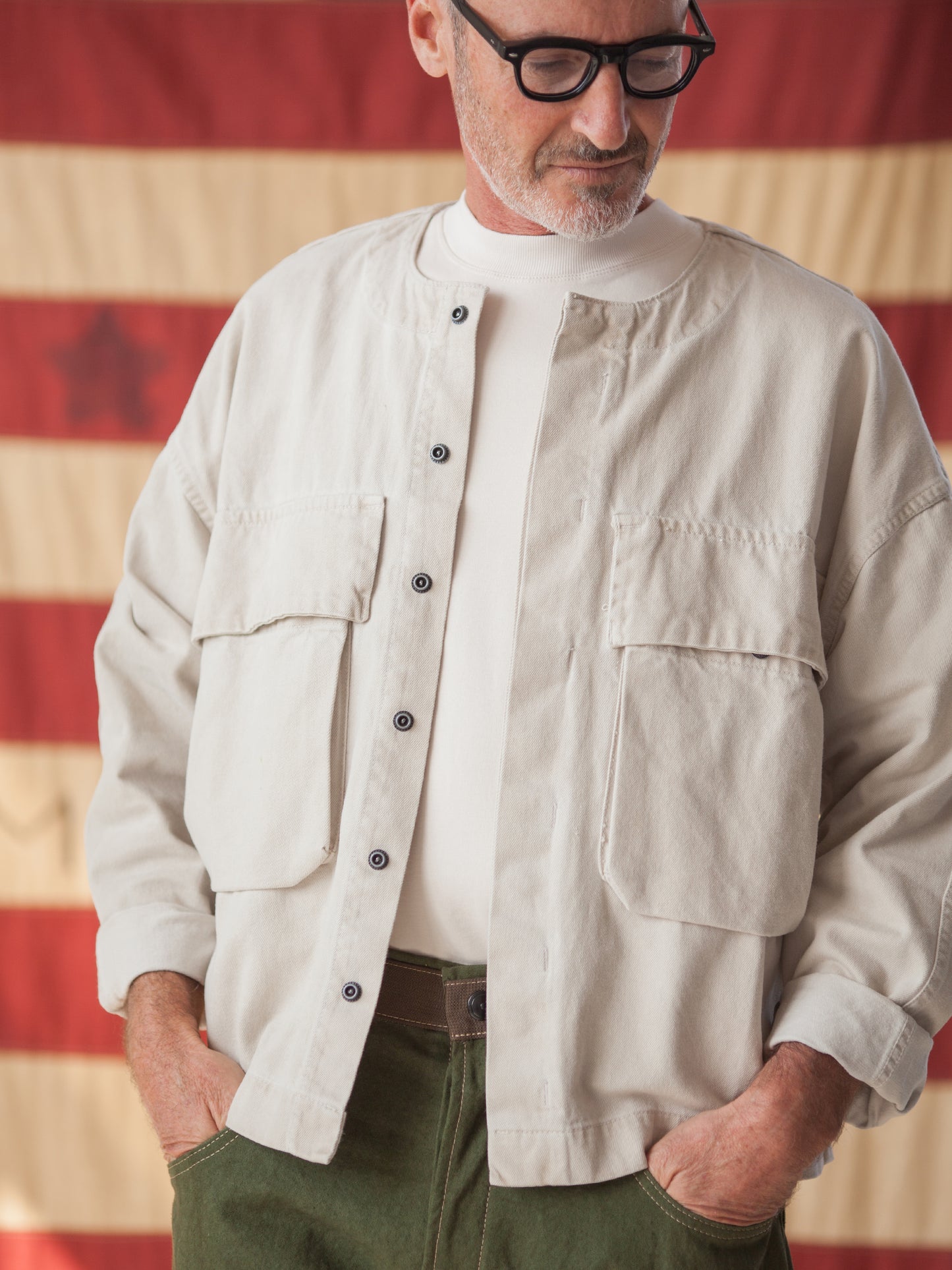 BONE OVERLAY JACKET - HAVIE MNFCT.