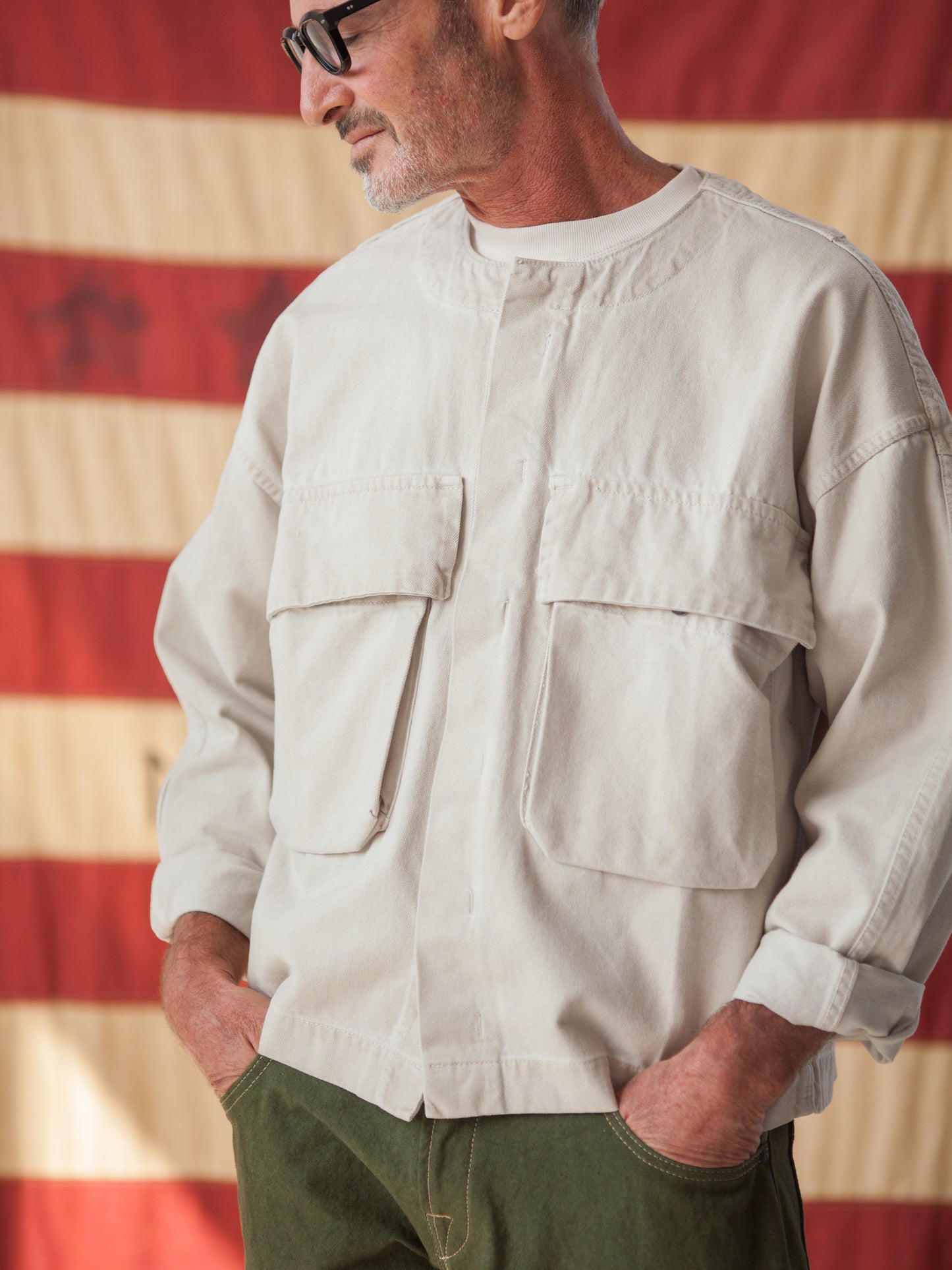 BONE OVERLAY JACKET - HAVIE MNFCT.