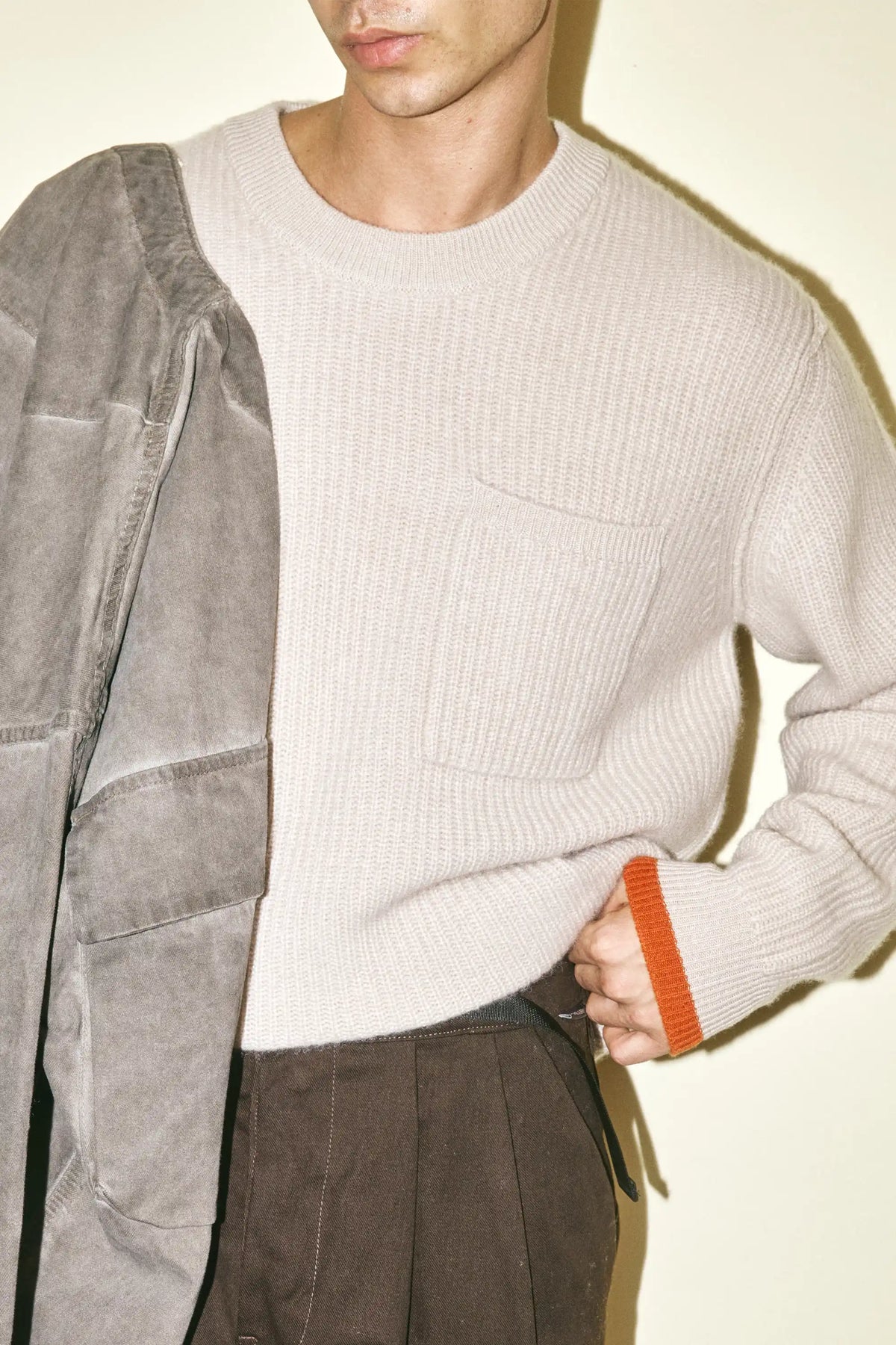 JUTE CASHMERE SWEATER