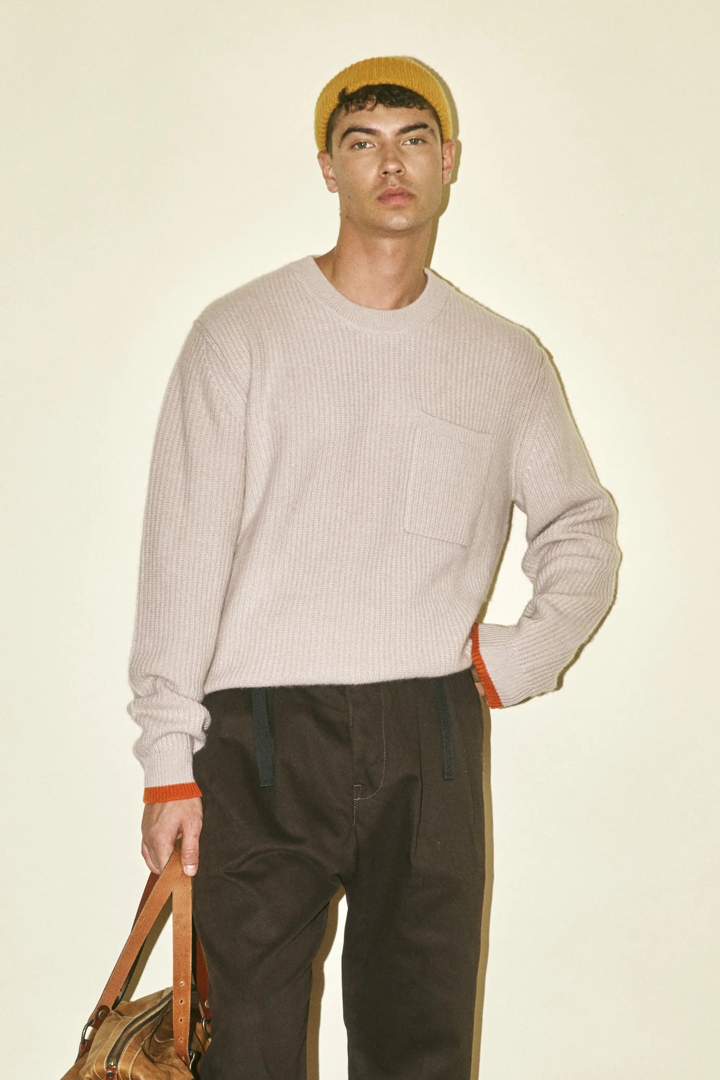 JUTE CASHMERE SWEATER