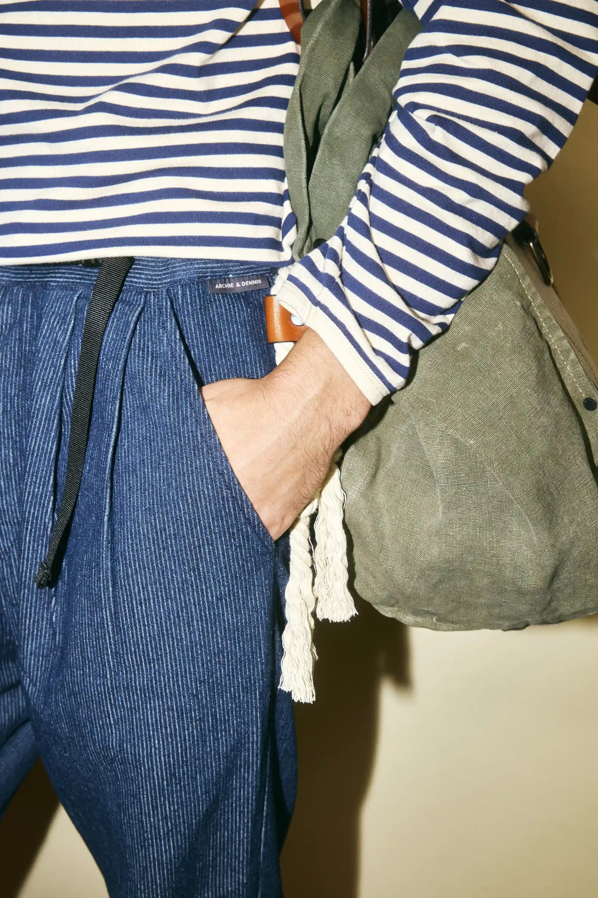 BLUE STRIPE VAGABOND SHIRT