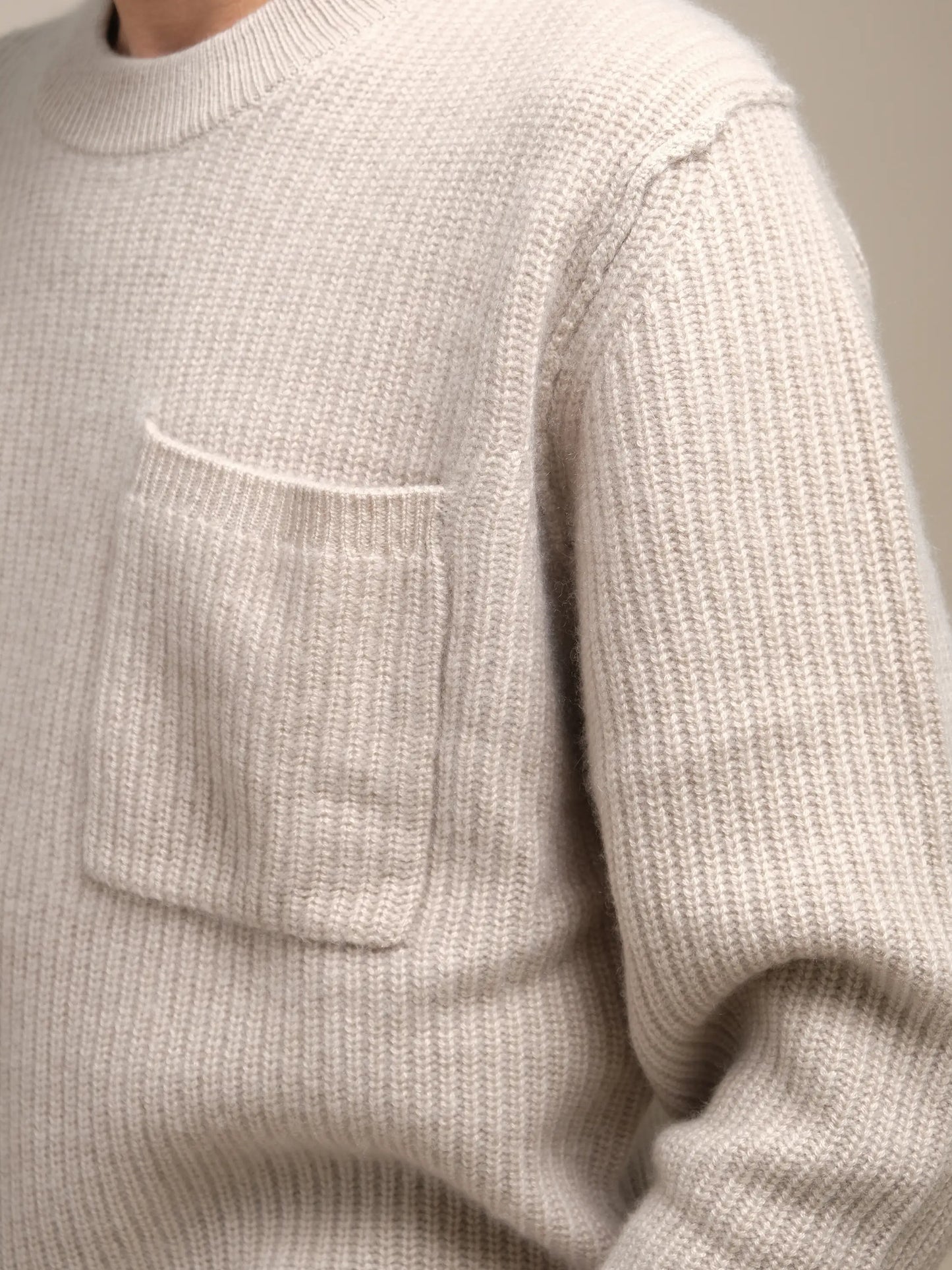 JUTE CASHMERE SWEATER